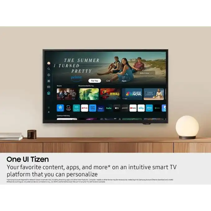 TV Samsung 32" H5000F — HD Smart TV (Tizen, One UI) HDR, TV Plus & support inclus