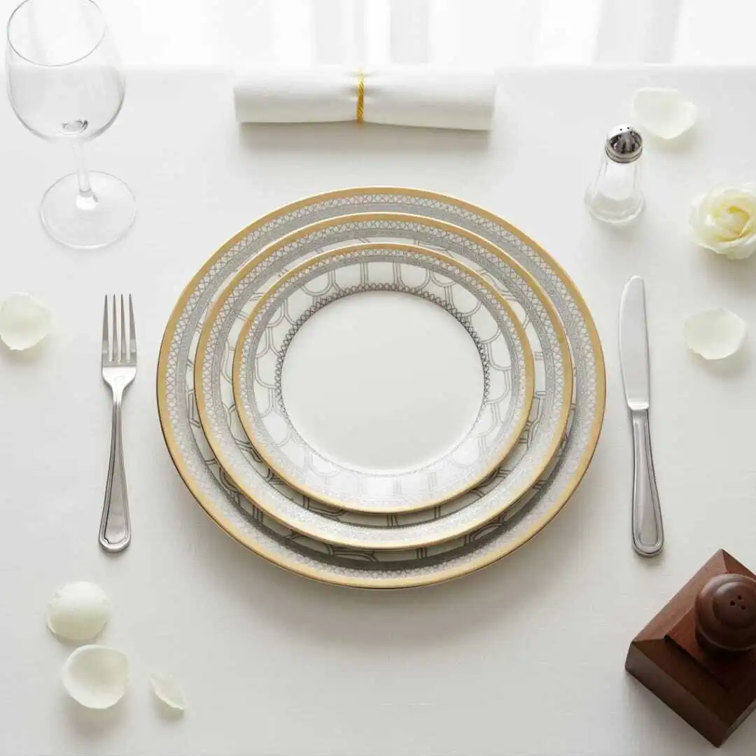 Service de table de 36 pièces - Porcelaine de haute qualité