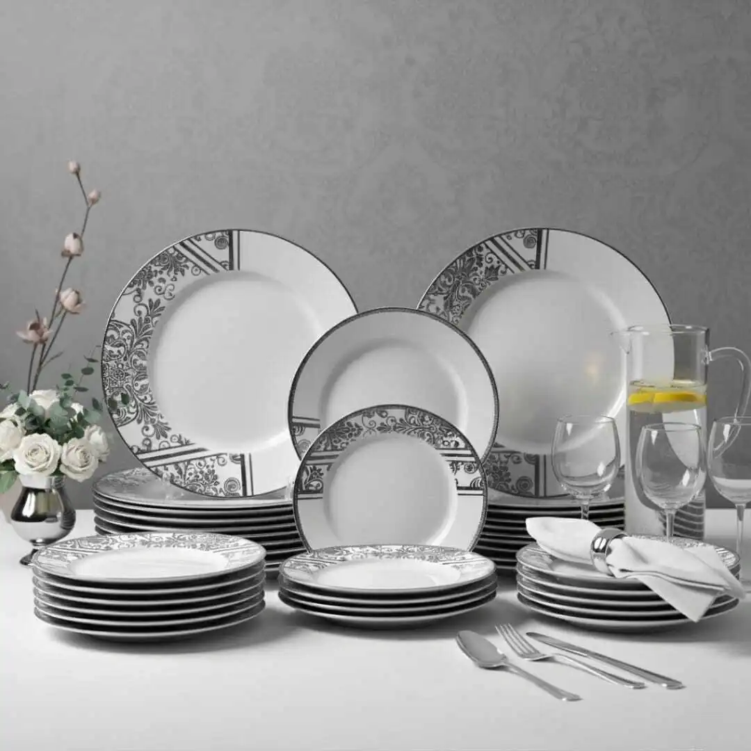 Service de table de 36 pièces - Porcelaine de haute qualité