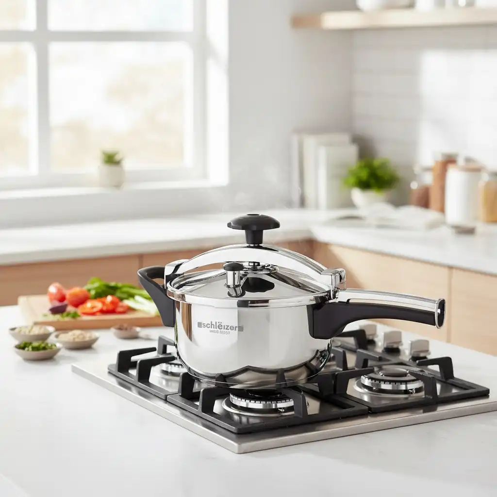 schlëizer - Cocotte Minute - Autocuiseur - INOX - 6 Litres