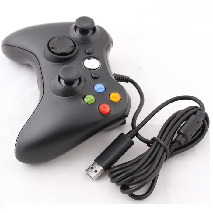 Manette de Jeu Filaire USB pour Xbox 360 et PC