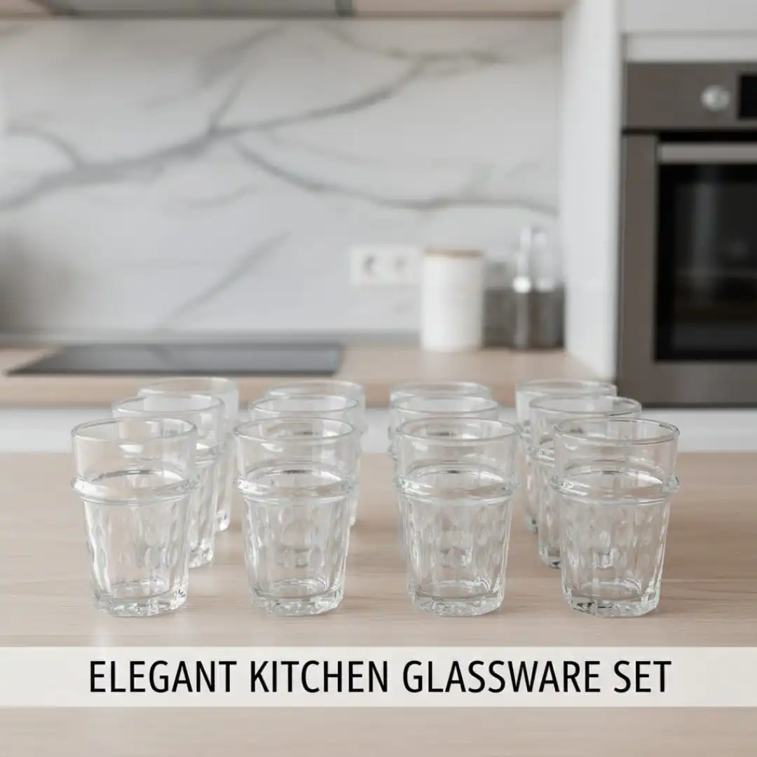 12 Verres à Thé– Set de 12 Pièces-AYA HOME-verre 1er choix-compatible lave vaisselle