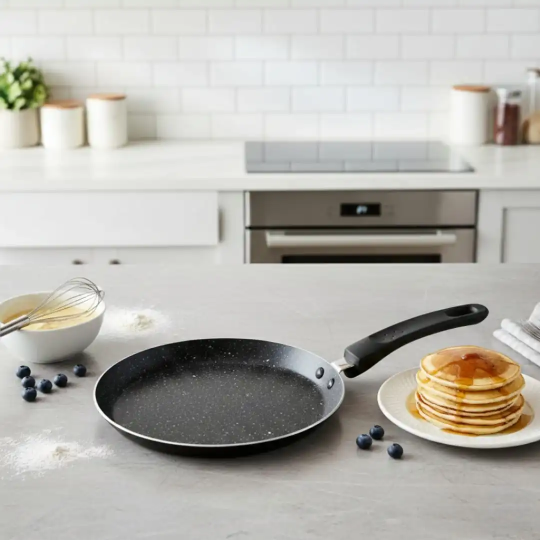 Poêle à Crêpes Premium "Granit Expert" -crêpière – L'Art du Petit-Déjeuner-20cm