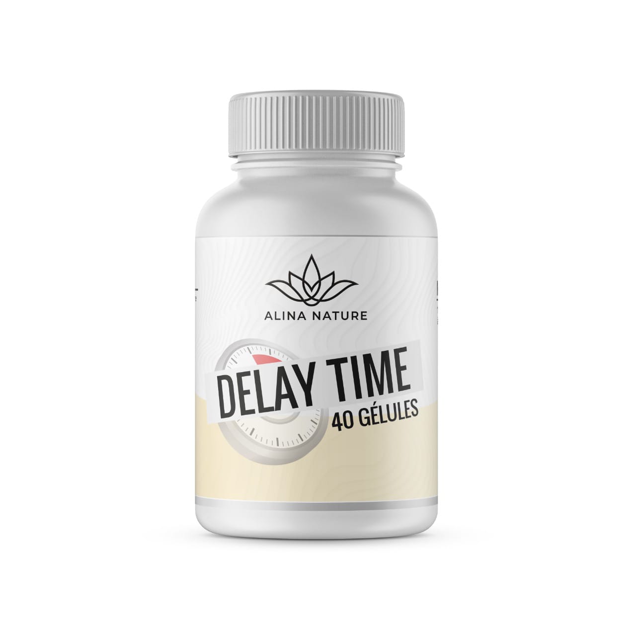 DELAY TIME ALINA NATURE – 40 Gélules | Retardateur de l’Éjaculation Précoce