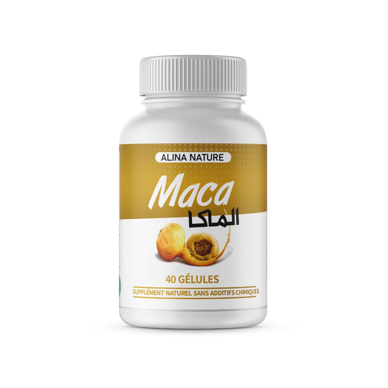 Maca ALINA NATURE – 40 Gélules | Énergie, Vitalité et Libido