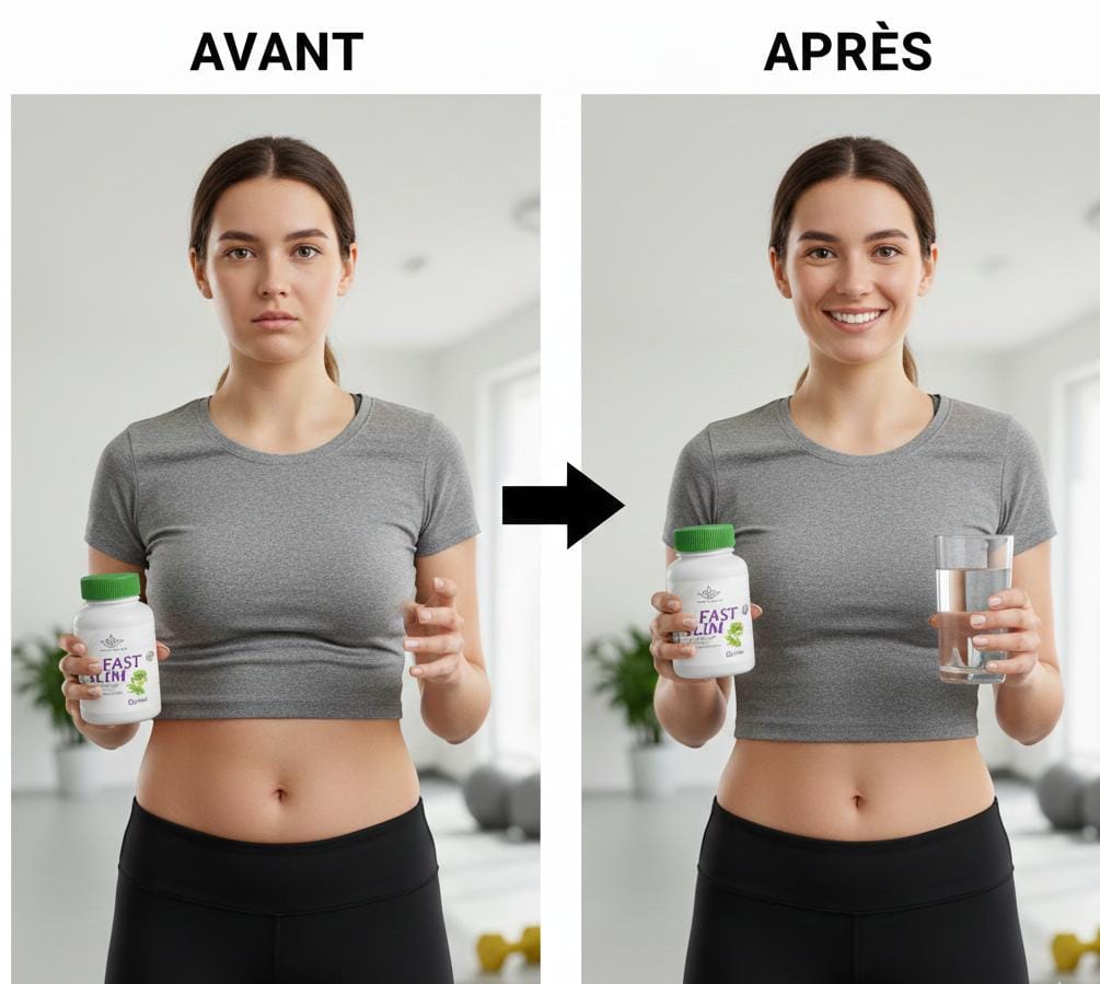 FAST SLIM ALINA NATURE – 40 Gélules | Brûleur de Graisses et Contrôle du Poids
