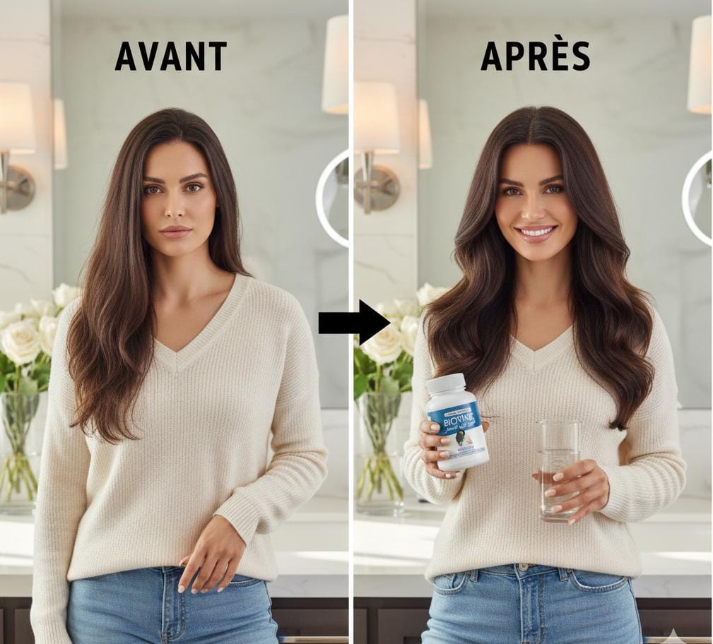 Biotine ALINA NATURE – 40 Gélules | Santé des Cheveux, Ongles et Peau