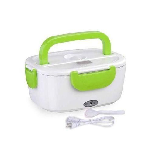 Boîte à repas électrique, chauffe-plat porte-manger électrique en acier inoxydable
