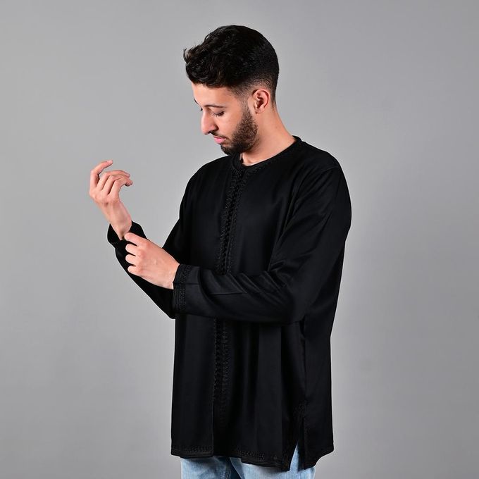 Jabador Maroc Tunique Amir - NOIR