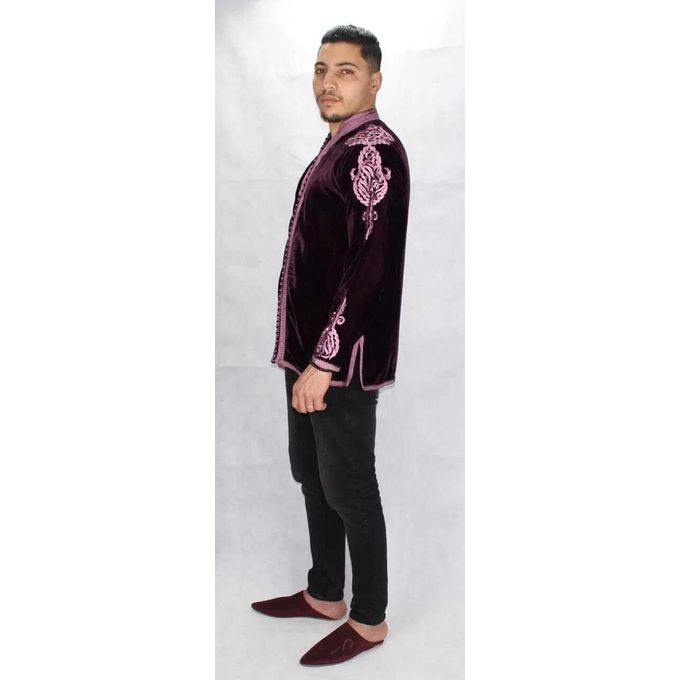 Jabador Maroc Tunique Petit Star Garçon - Mauve