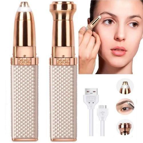 Épilateur Multifonction pour Femme, Sourcils, Visage et Corps, Rasoir 2 en 1