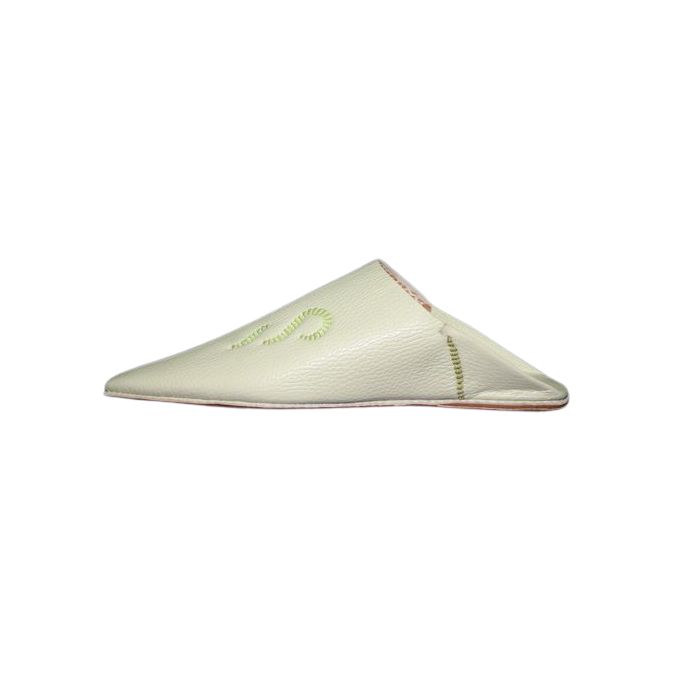 Jabador Maroc Babouche TRADITION- vert pistache