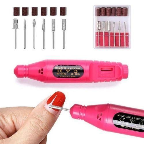 Lime à ongles électrique pour manucure et pédicure, appareil de toilettage