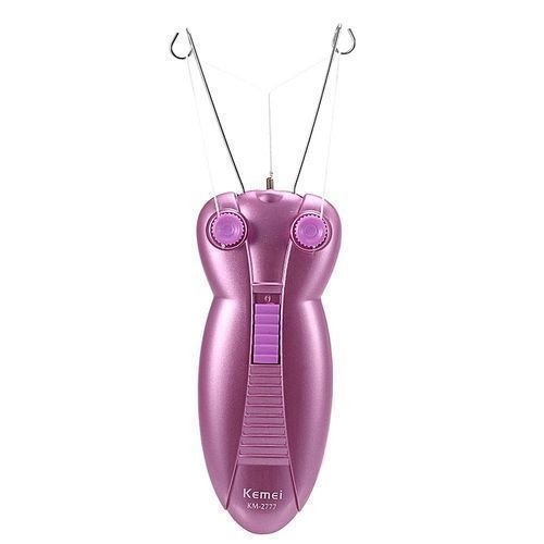Kemei Epilateur électrique avec fils de coton pour une épilation de visage