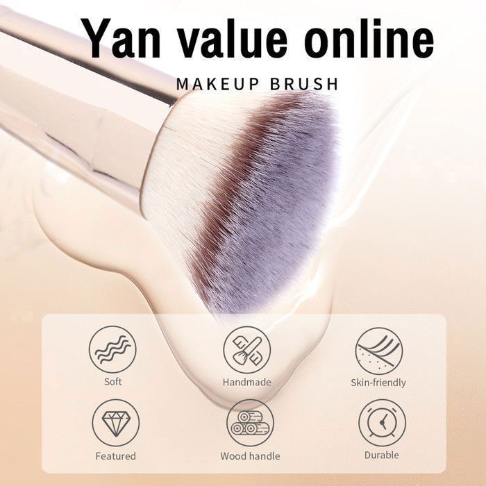 Image de 2pcs Pinceaux de maquillage à double extrémité - Unbranded