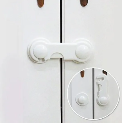 3 Pièces Serrure de sécurité pour Armoire, Réfrigérateur, Tiroir ....