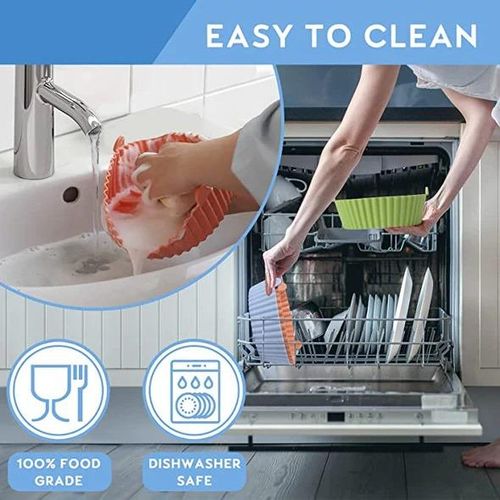 Image de 3 Pièces  Silicone Antiadhésive Pour Air Fryer - Unbranded
