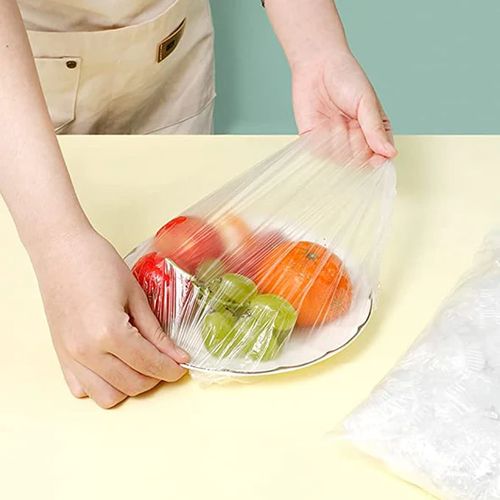Image de (300 Pièces) sacs de conservation pour les restes frais, aliments, réutilisables, élastiques - Unbranded