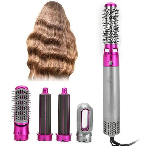 5 en 1 Hair Dryer Airwrap Bigoudis Électrique Brosse