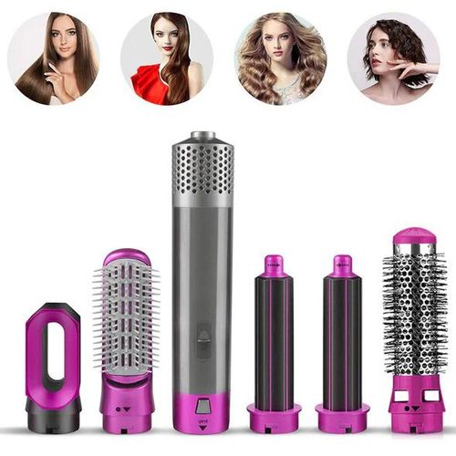 Image de 5 en 1 Hair Dryer Airwrap Bigoudis Électrique Brosse - Unbranded