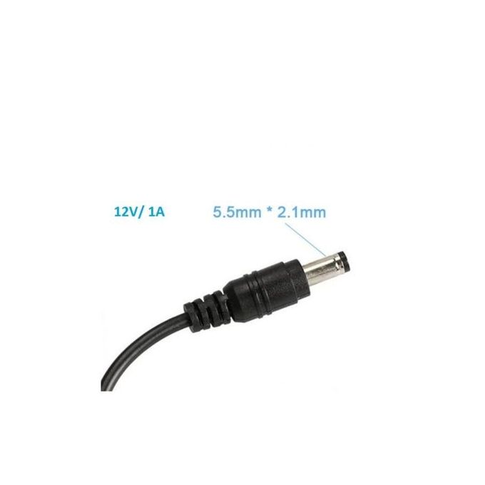 Adaptateur AC/DC d'alimentation pour chargeur Output 12V-1A
