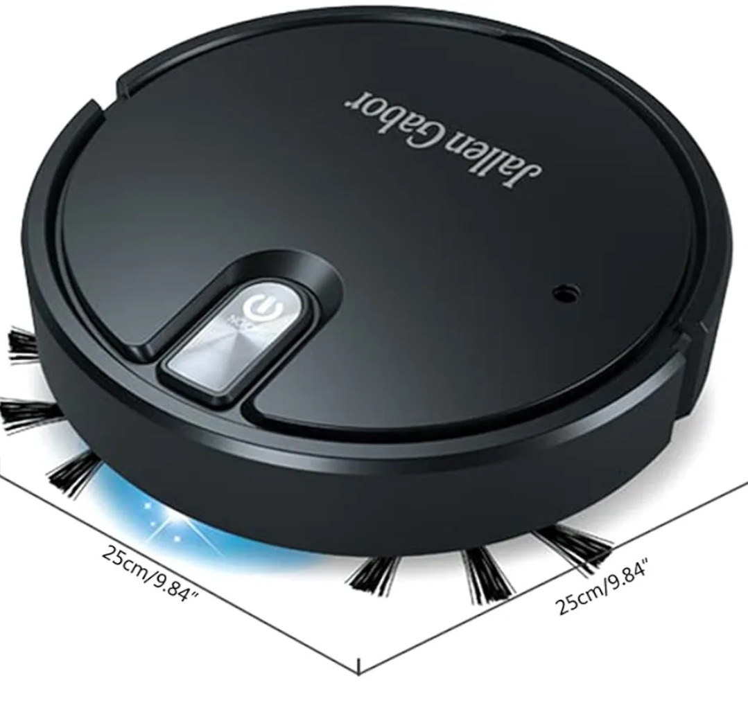 Aspirateur pour contrôle avec balai de nettoyage lumière