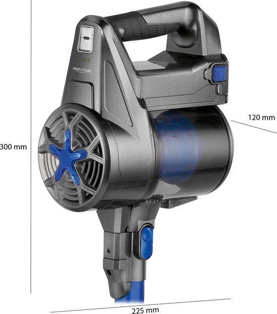 Image de aspirateur Proficare PC-BS 3036 A antraciet 22,2 V / 2200 mAh - High Performance - Unbranded