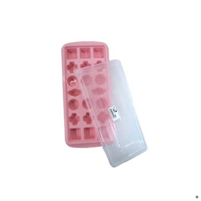 Bac à glaçons en silicone avec couvercle – Parfait pour congeler des fruits pour smoothies et desserts