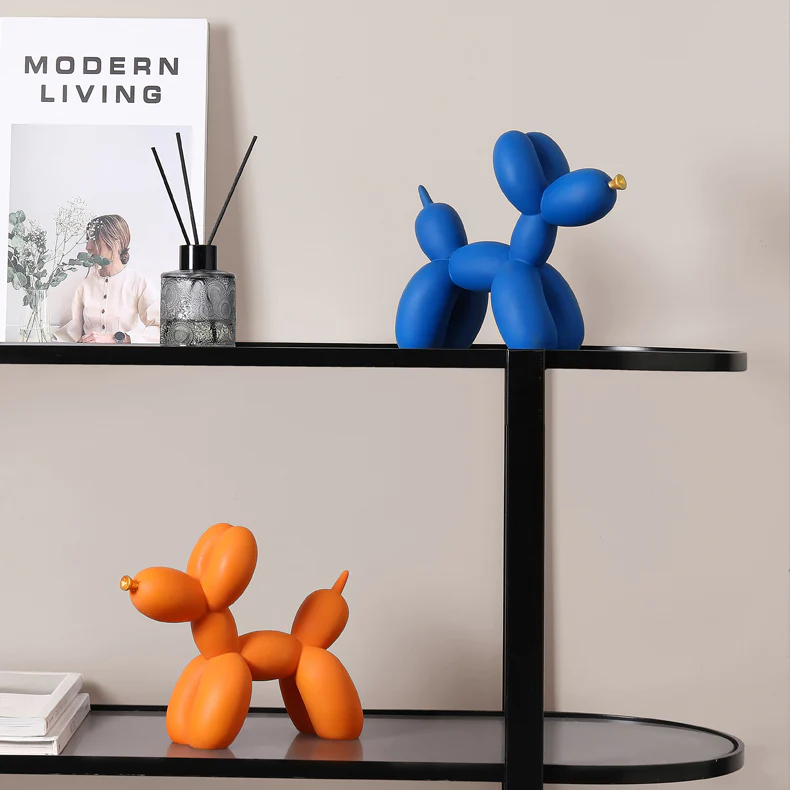 Image de BALLOON DOG . Sculpture de chien ballon en résine - Unbranded