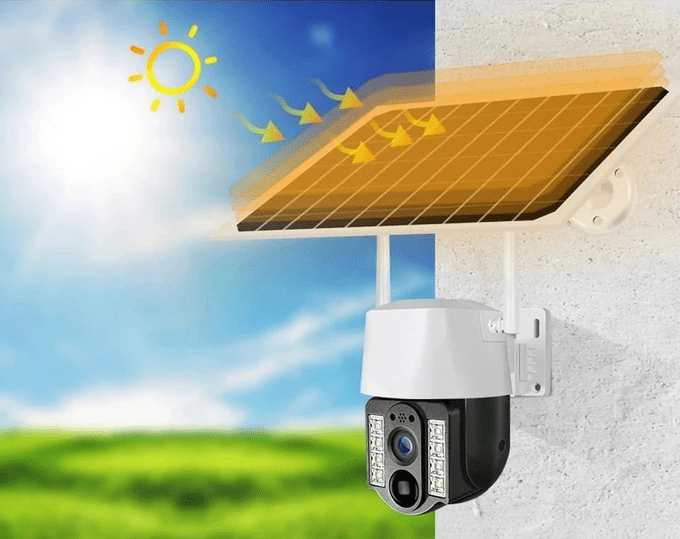 Image de بالطاقة الشمسية Wifi كاميرا مراقبة - Unbranded