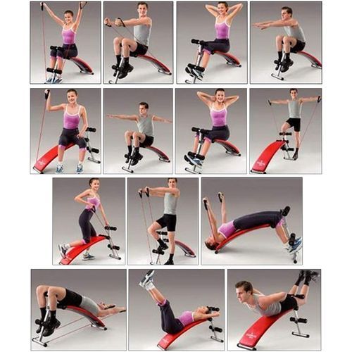 Image de Banc de Musculation Réglable pour Abdominaux - Top Sport - Unbranded