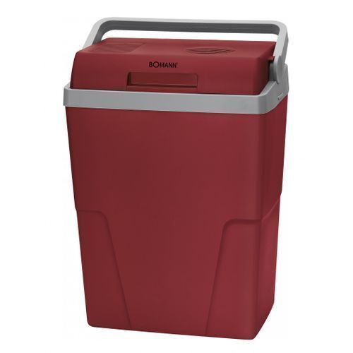 BOMANN Glacière de voiture électrique 22L ROUGE