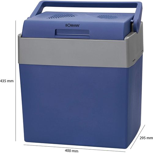 Bomann Glacière électrique Chaud / Froid - 28 L - Bleu pour Voiture, 12 volts 220 volts - ALLEMAND