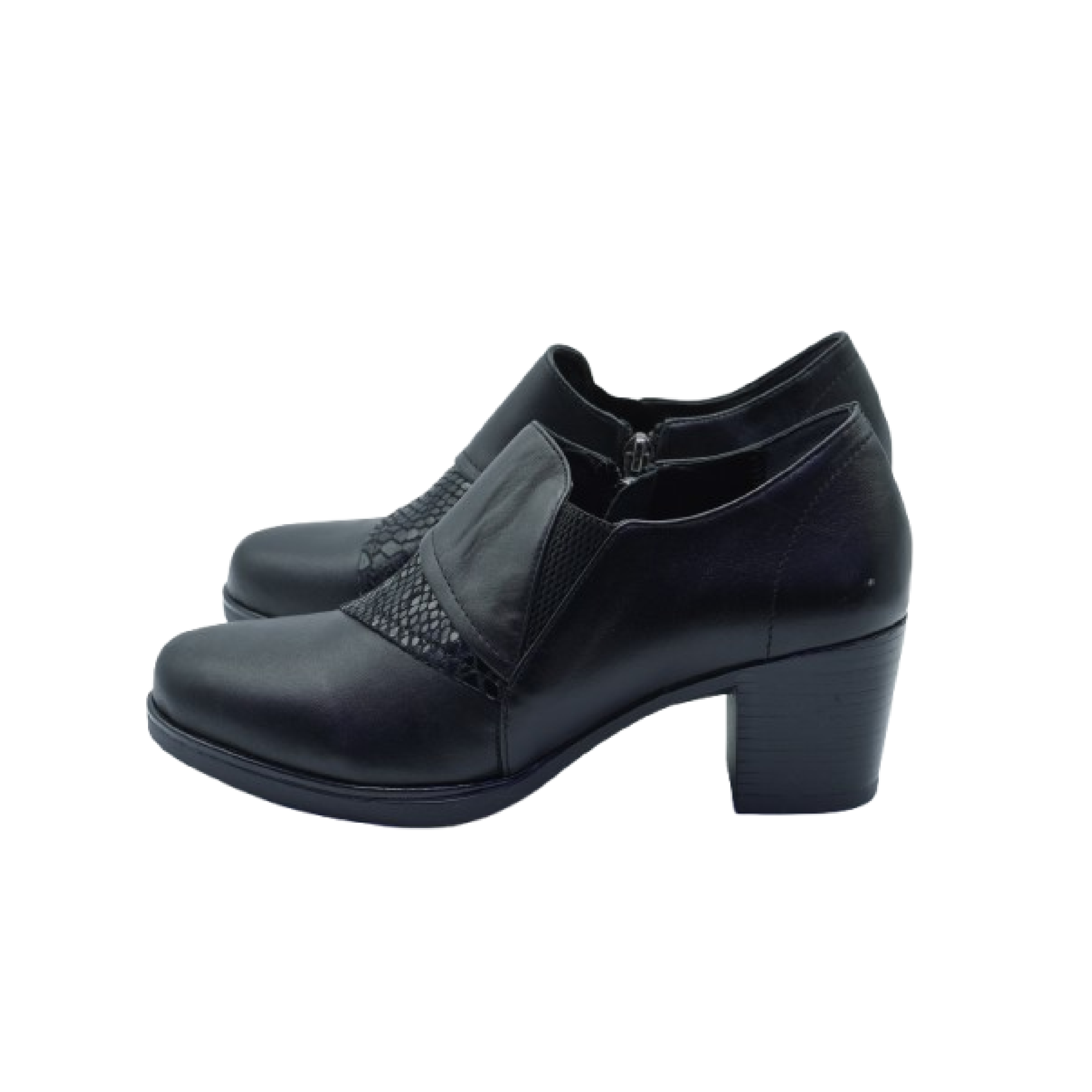 Image de Bottines casual chic avec détail texturé - Unbranded