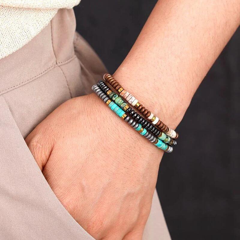 Bracelet Boho en Jaspe