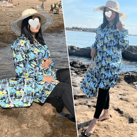 Burkini – Maillot de bain pour femmes voilées avec bonnet et sac inclus