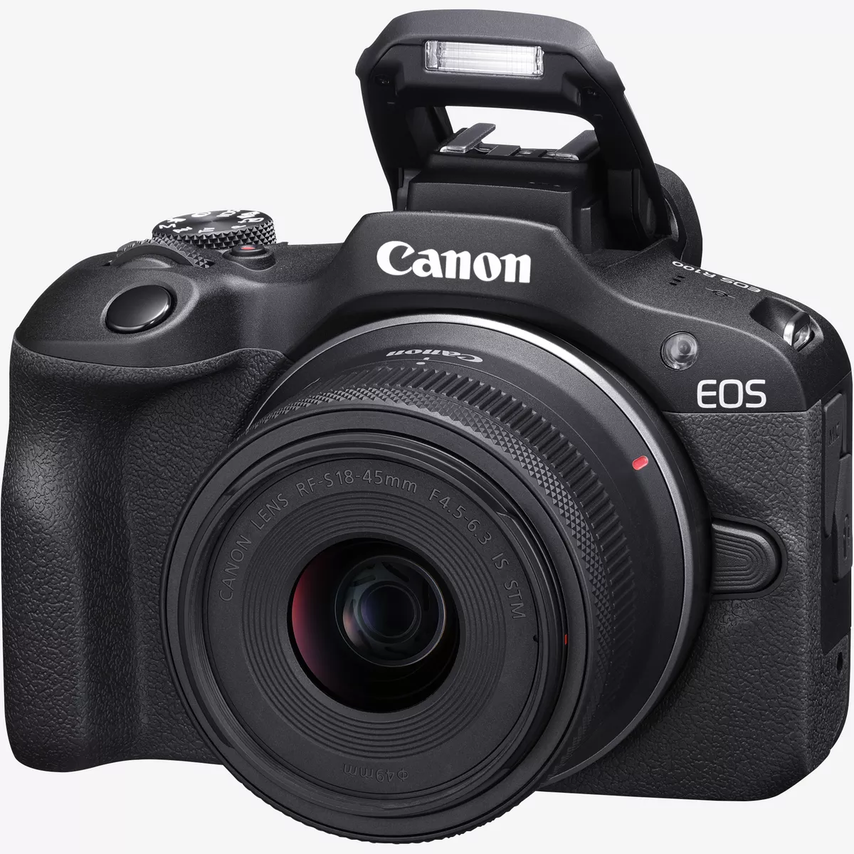 Canon R100 + objectif RF-S 18-45mm F4.5-6.3 IS STM