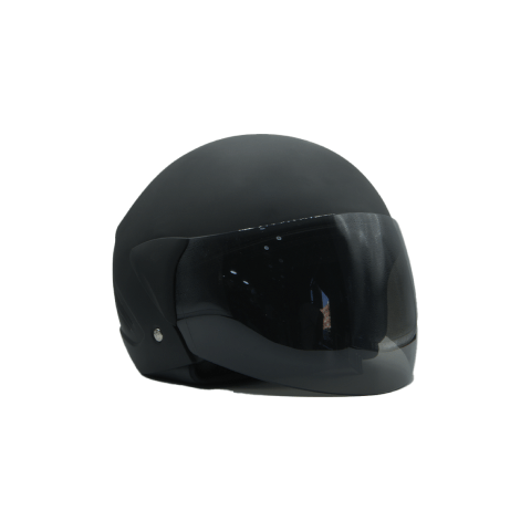 Casque de moto Noir Mat
