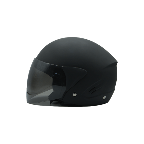 Image de Casque de moto Noir Mat - Unbranded