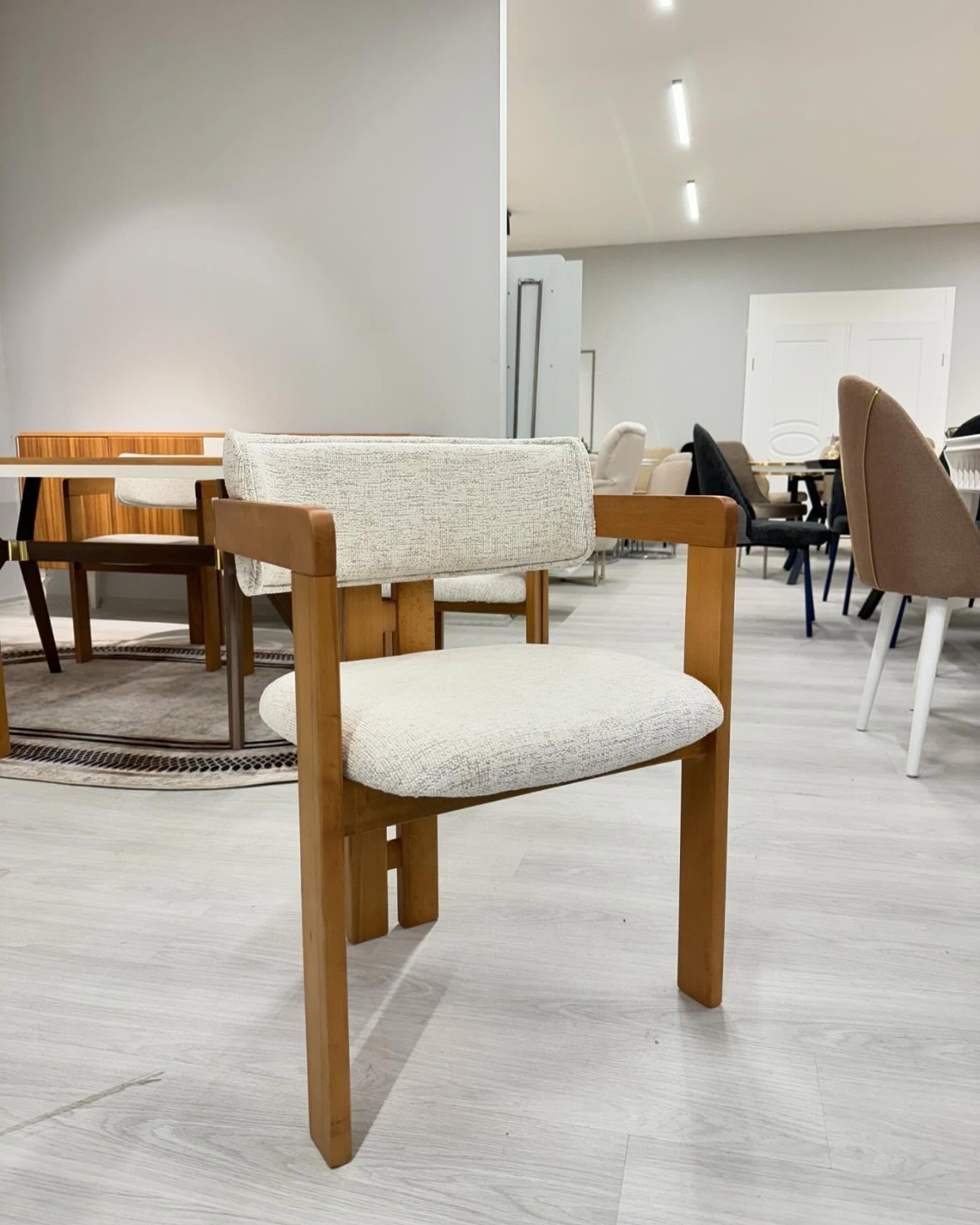 Chaise de Salle à Manger Boucle Curvée