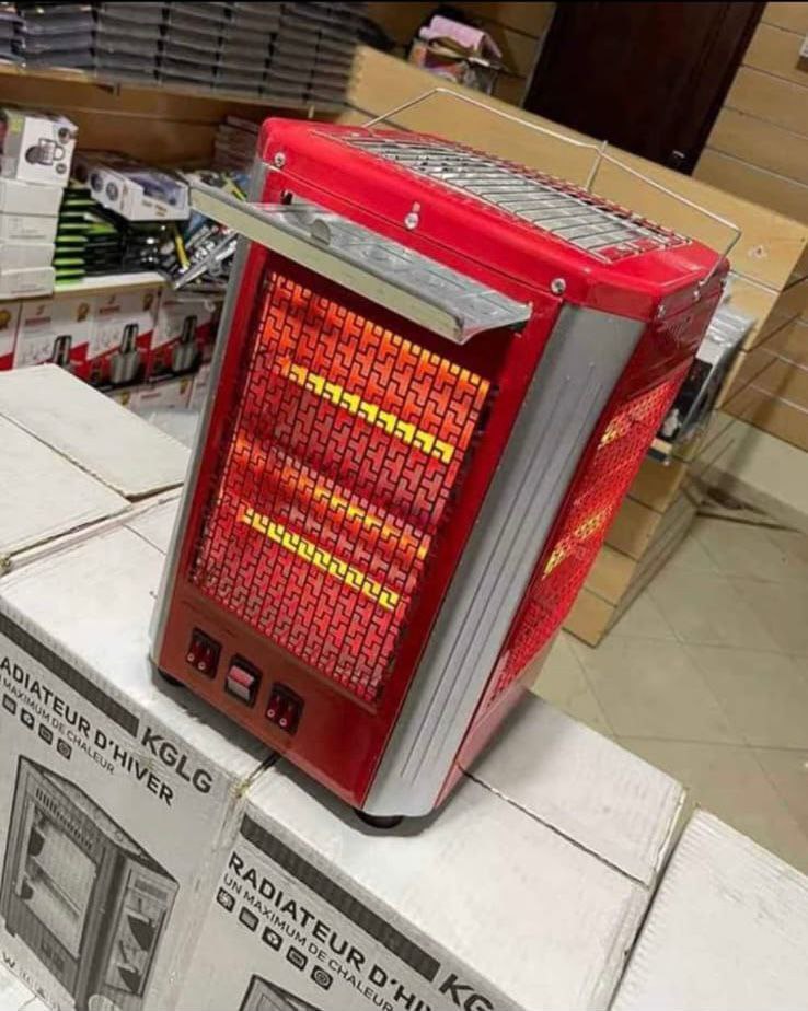 Chauffage halogène économique 2000 W électrique d'air domestique et barbecue à double usage chaude