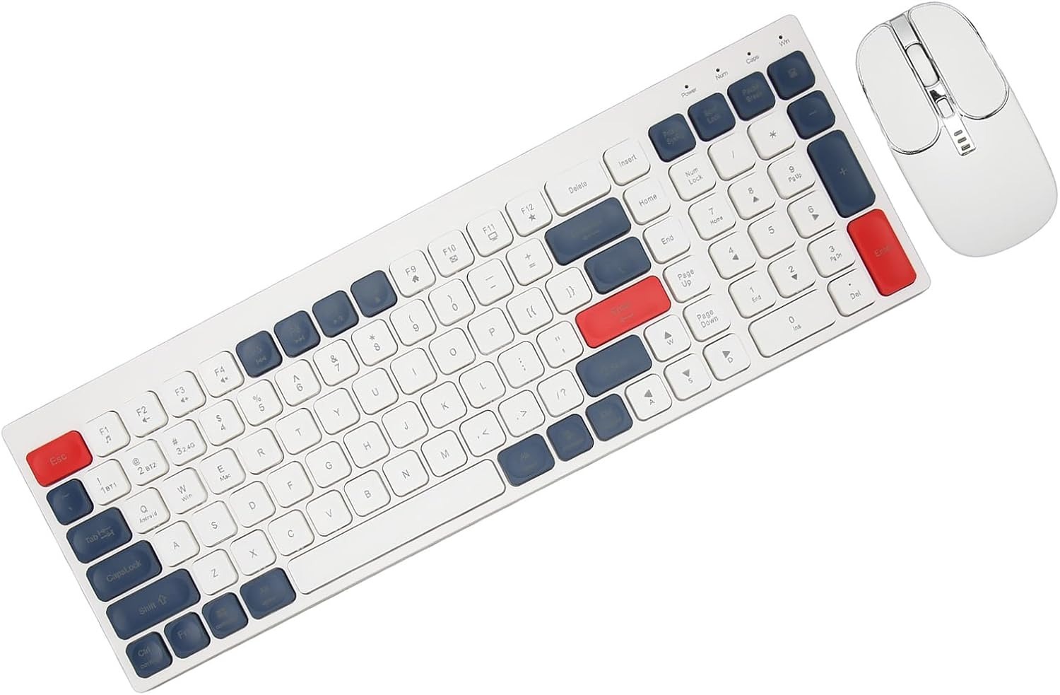 Clavier et Souris Sans Fil Airshi 2,4 GHz