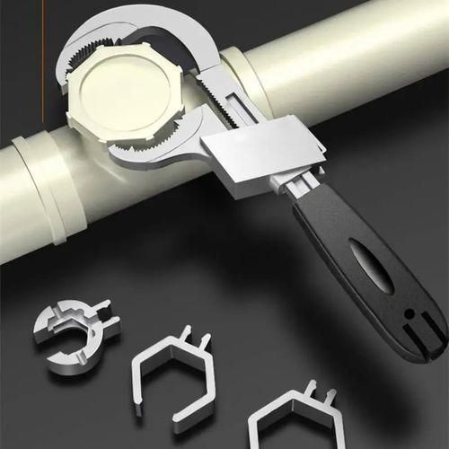 Clé à Molette 4-en-1 : Pour Tous Vos Travaux Domestiques