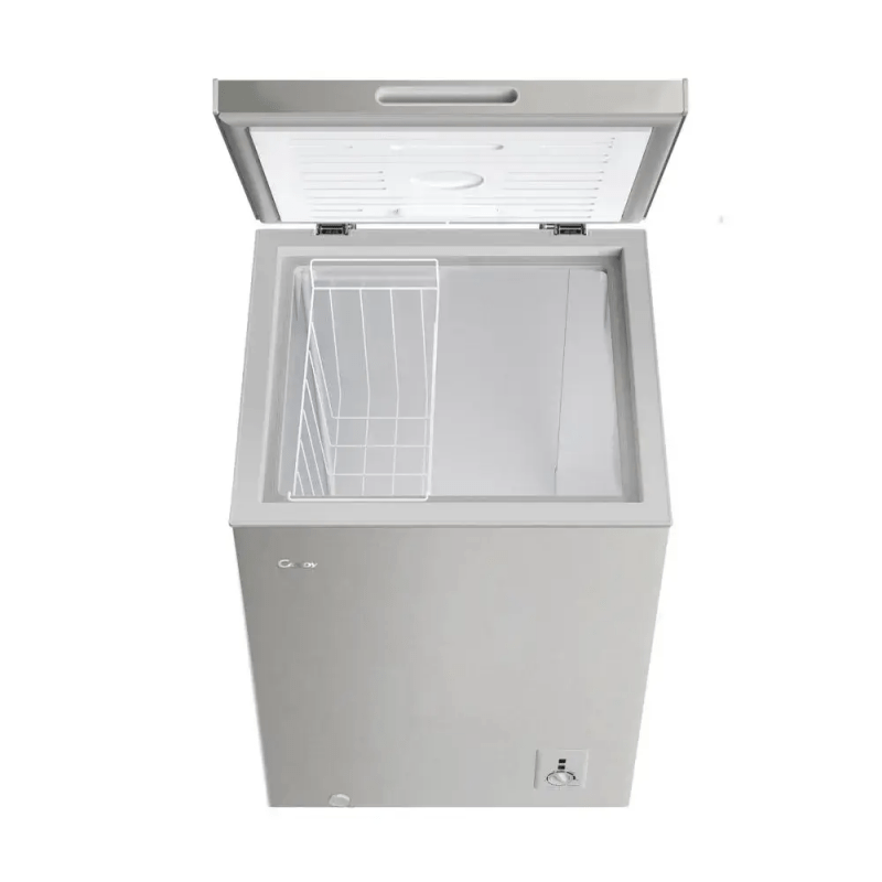 Congélateur Candy 140L gris