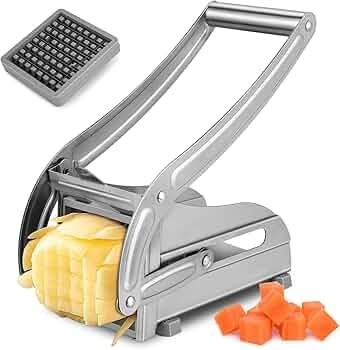 Image de Coupe-Frites Manuel en Inox - Unbranded