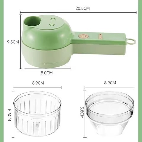 Image de Coupe-Légumes Portable 4 en 1 - Unbranded
