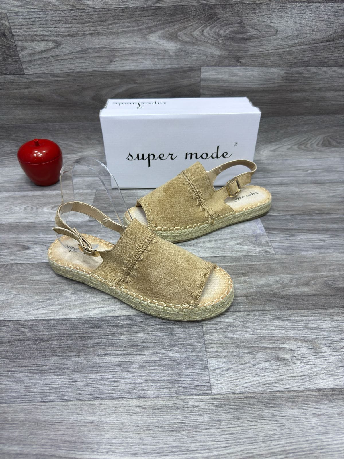 Espadrilles à bout ouvert