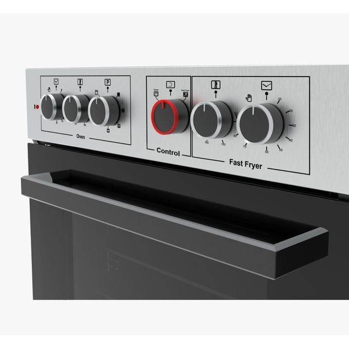 Four a airfrayer encastrable électrique en inox - Friteuse rapide turbo ventilée