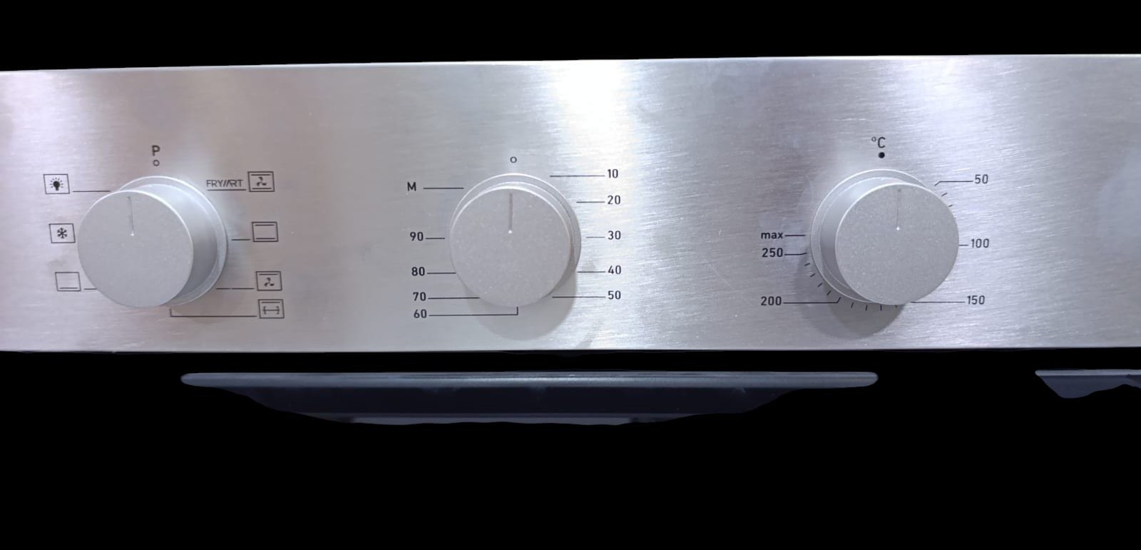 Image de Four AIRFRYER encastrable électrique GORK en inox - Friteuse rapide turbo ventilée