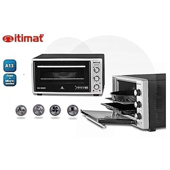 Four électrique – ITIMAT – A13 TT – 40L – 1300W – Double vitrage inox